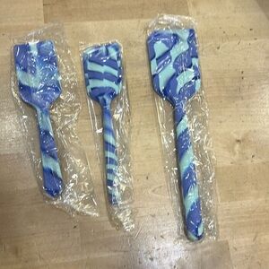 COPY - L’AZUL Pro Grade 3PC Silicone Spatula Set Pink Tie Die 3 Sizes High Heat…